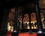 Inside dome of rock